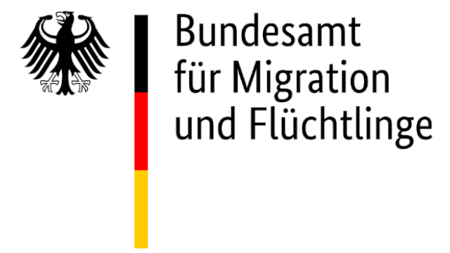 Das Bild zeigt das Logo des Bundesamts für Migration und Flüchtlinge.